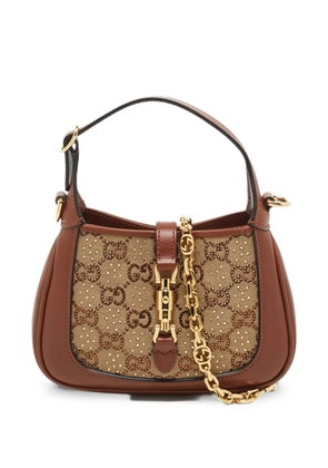 Gucci Pre-Owned mini Jackie 1961 GG handbag - Brown