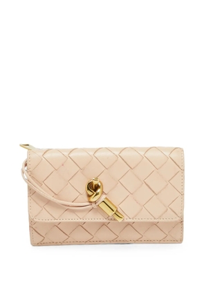 Bottega Veneta Pre-Owned Andiamo Intrecciato wallet - Neutrals