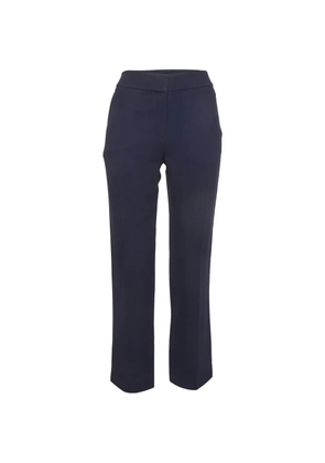 Louis Vuitton Pre-Owned crepe straight-leg trousers - Blue
