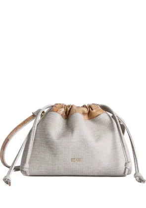 ALVIERO MARTINI 1° CLASSE drawstring shoulder bag - White