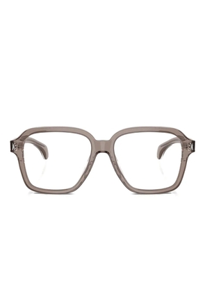Moncler Eyewear geometric-frame glasses - Neutrals