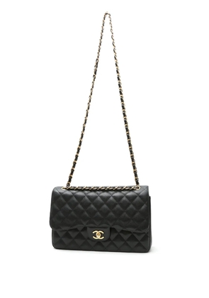 CHANEL Pre-Owned 2019 Jumbo Double Flap shoulder bag - Black
