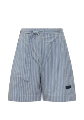Givenchy Kimono striped shorts - Blue