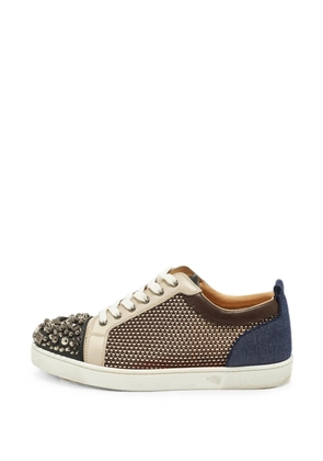 Christian Louboutin Pre-Owned Lou Spike Orlato low-top sneakers - Neutrals
