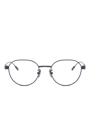 Moncler Eyewear round-frame glasses - Blue