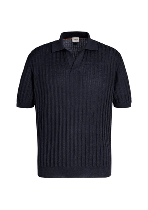 Tod's V-neck knit T-shirt - Blue