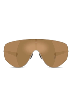 Moncler Eyewear Tanium titanium geometric sunglasses - Grey