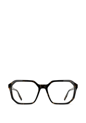 Karl Lagerfeld geometric-frame glasses - Brown