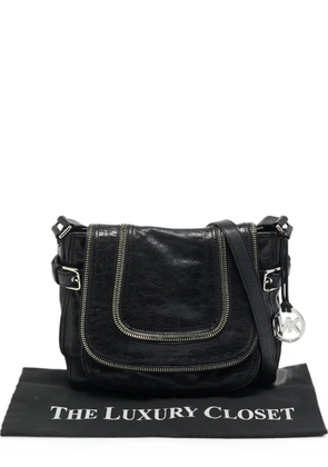 Michael Kors Vintage large Naomi leather crossbody bag - Black