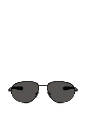 Moncler Eyewear matte circuit round-frame sunglasses - Black