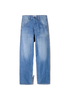 Nili Lotan patch-pocket jeans - Blue