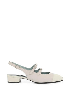 Carel Paris buckled slingback pumps - Neutrals