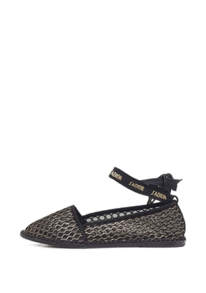 Christian Dior Pre-Owned Nicely D lace ballet flats - Black