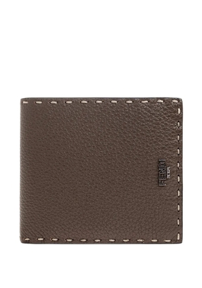 FENDI Selleria leather wallet - Brown