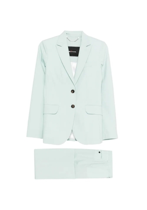 Kiton single-breasted tailored suit - Blue
