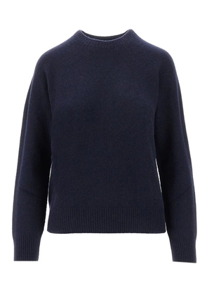 Emporio Armani Funnel Neck Pullover - Blue