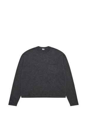SALON C. LUNDMAN cropped pocket-detail jumper - Grey
