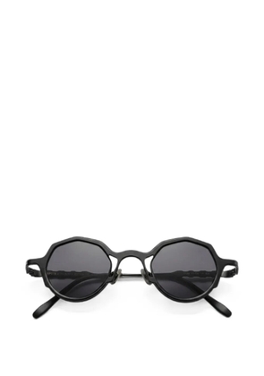 Capote geometric-frame sunglasses - Black