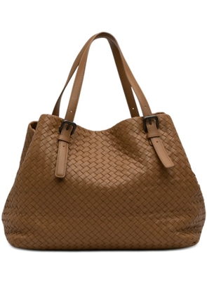 Bottega Veneta Pre-Owned 2012-2026 Large Nappa Intrecciato Cesta tote bag - Brown