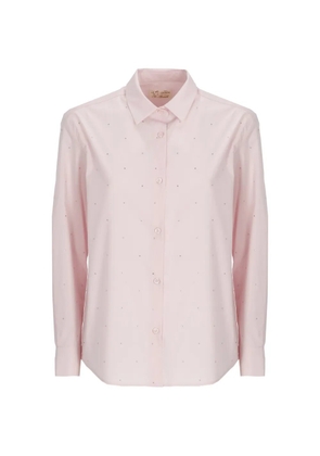 MC2 Saint Barth Meredith crystal-embellished shirt - Pink