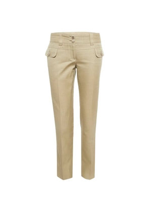 Dolce & Gabbana Pre-Owned slim-fit trousers - Neutrals