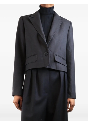 JOSEPH cropped wool blazer - Grey