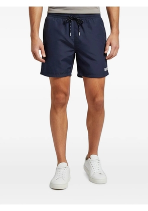 BOSS Starfish logo-print swim shorts - Blue