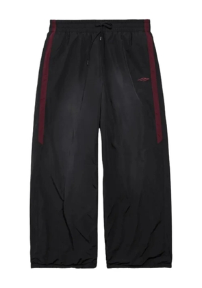 Balenciaga logo track pants - Black