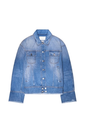 matieres fecales Pierre M. denim jacket - Blue