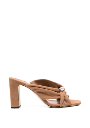 Jimmy Choo Rafi heeled sandals - Brown