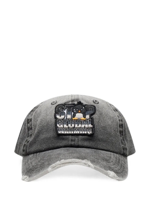 Praying Global Warming baseball cap - Grey