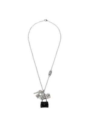 Balenciaga charm-pendant necklace - Silver