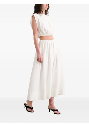 Toccin Imogen gathered skirt - Neutrals