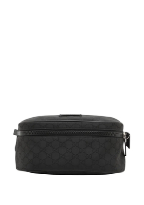 Gucci Pre-Owned 2000-2015 GG Nylon Web belt bag - Black