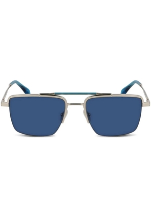 Paul Smith Landor rectangle-frame sunglasses - Silver