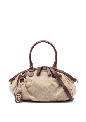Gucci Pre-Owned 2016-2026 GG Canvas Sukey satchel - Brown