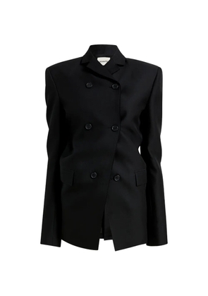 KHAITE double-breasted jacket - Black