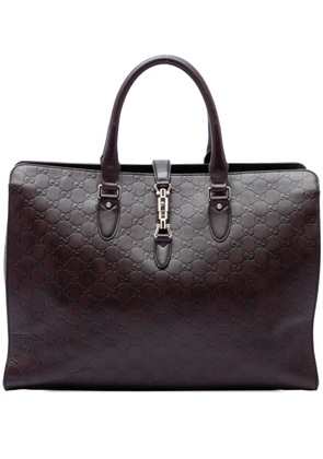 Gucci Pre-Owned 2016-2026 Guccissima Jackie tote bag - Brown