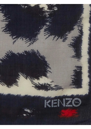 Kenzo Pre-Owned printed scarf - Grey