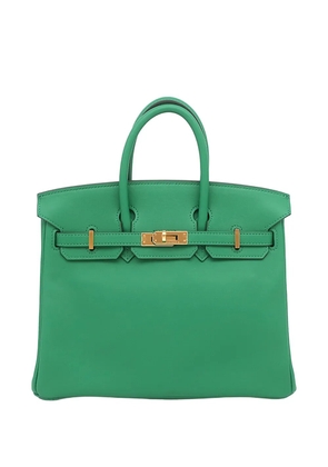 Hermès Pre-Owned 2017 Swift Birkin Retourne 25 handbag - Green