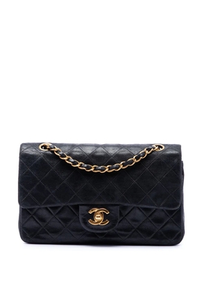 CHANEL Pre-Owned 1997-1999 Small Classic Lambskin Double Flap shoulder bag - Black