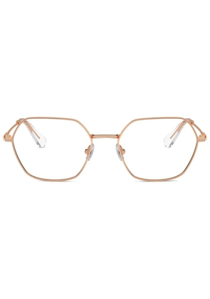 Swarovski Eyewear geometric-frame glasses - Pink