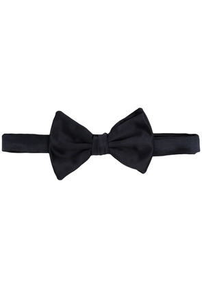 Emporio Armani clip-fastening bow tie - Purple