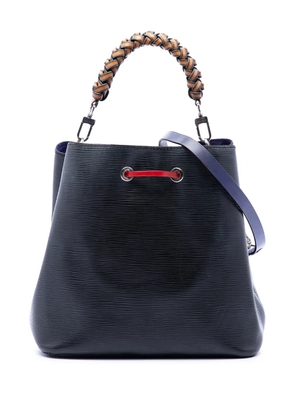 Louis Vuitton Pre-Owned 2019 Epi Tricolor Braided Neonoe MM bucket bag - Black