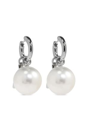 Balenciaga brass earrings - Silver