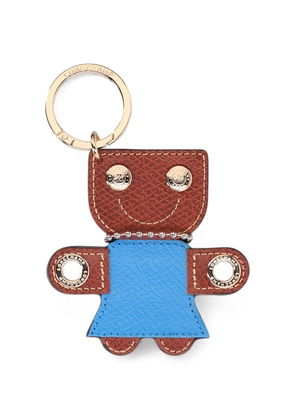 Longchamp Épure keyring - Brown