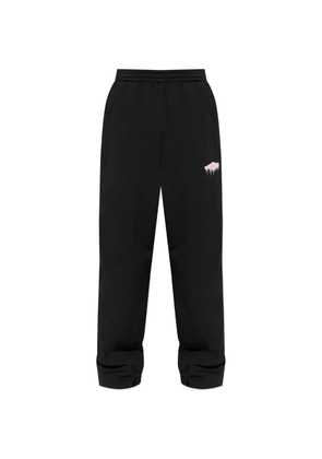 Balenciaga graphic trousers - Black