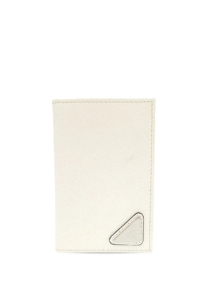 Prada Pre-Owned 2013-2026 Saffiano card holder - White