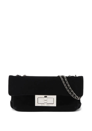 CHANEL Pre-Owned 2003-2004 Giant Mademoiselle Turnlock Flap shoulder bag - Black