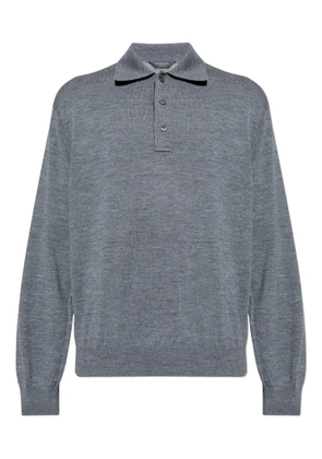 Balenciaga wool polo sweater - Grey